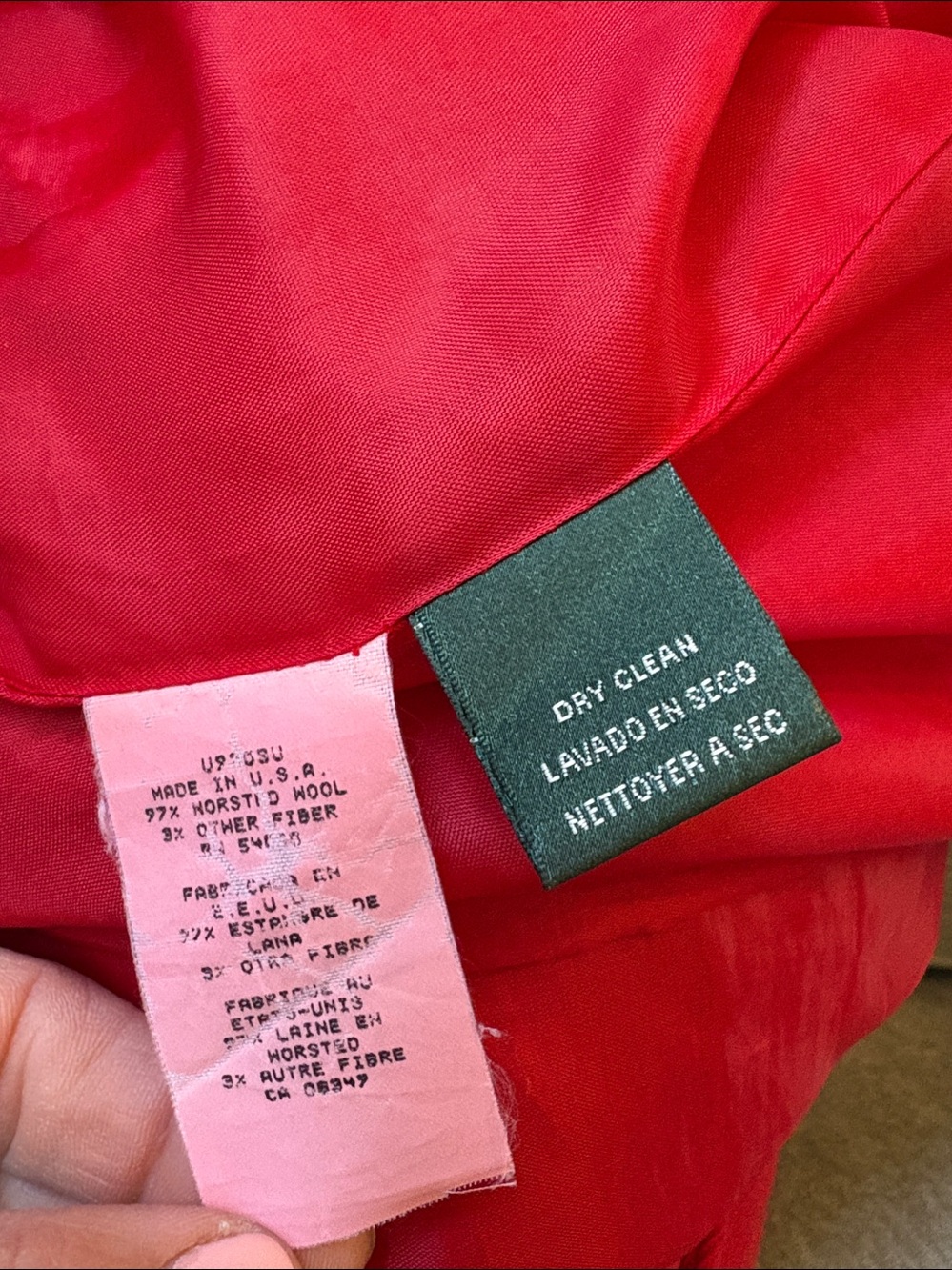 Vintage Ralph Lauren equestrian dress / jacket size 10 - Picture 6 of 6